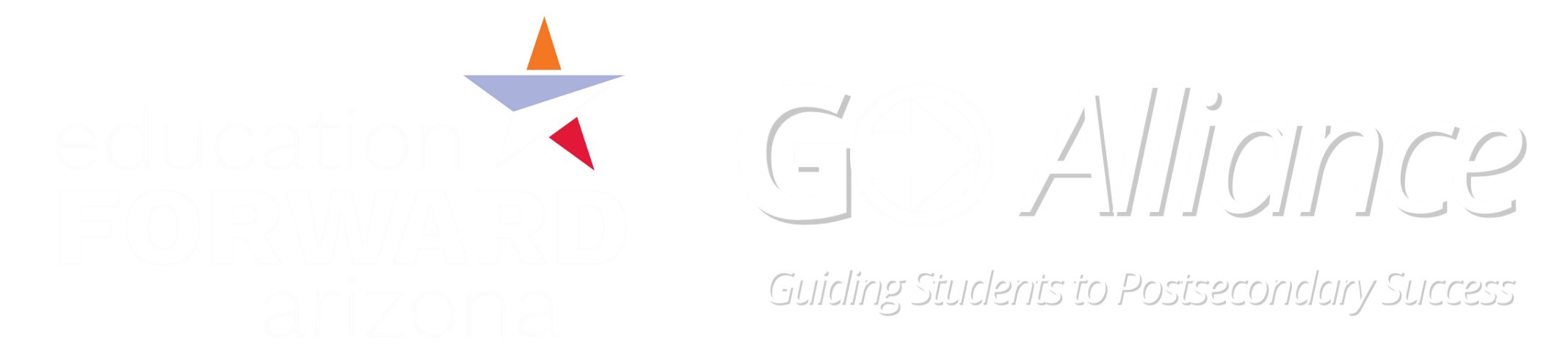 Education Forward Arizona and Go Alliance Logos