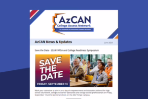 AzCAN eNewsletter for June 2024, featuring a Save the Date for a symposium on September 13 at ASU Tempe