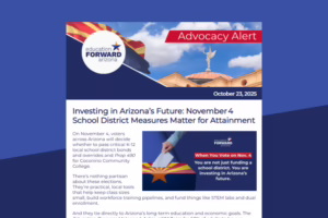 eNewsletter titled "Advocacy Alert" discusses Arizona school district measures for November 4, 2025