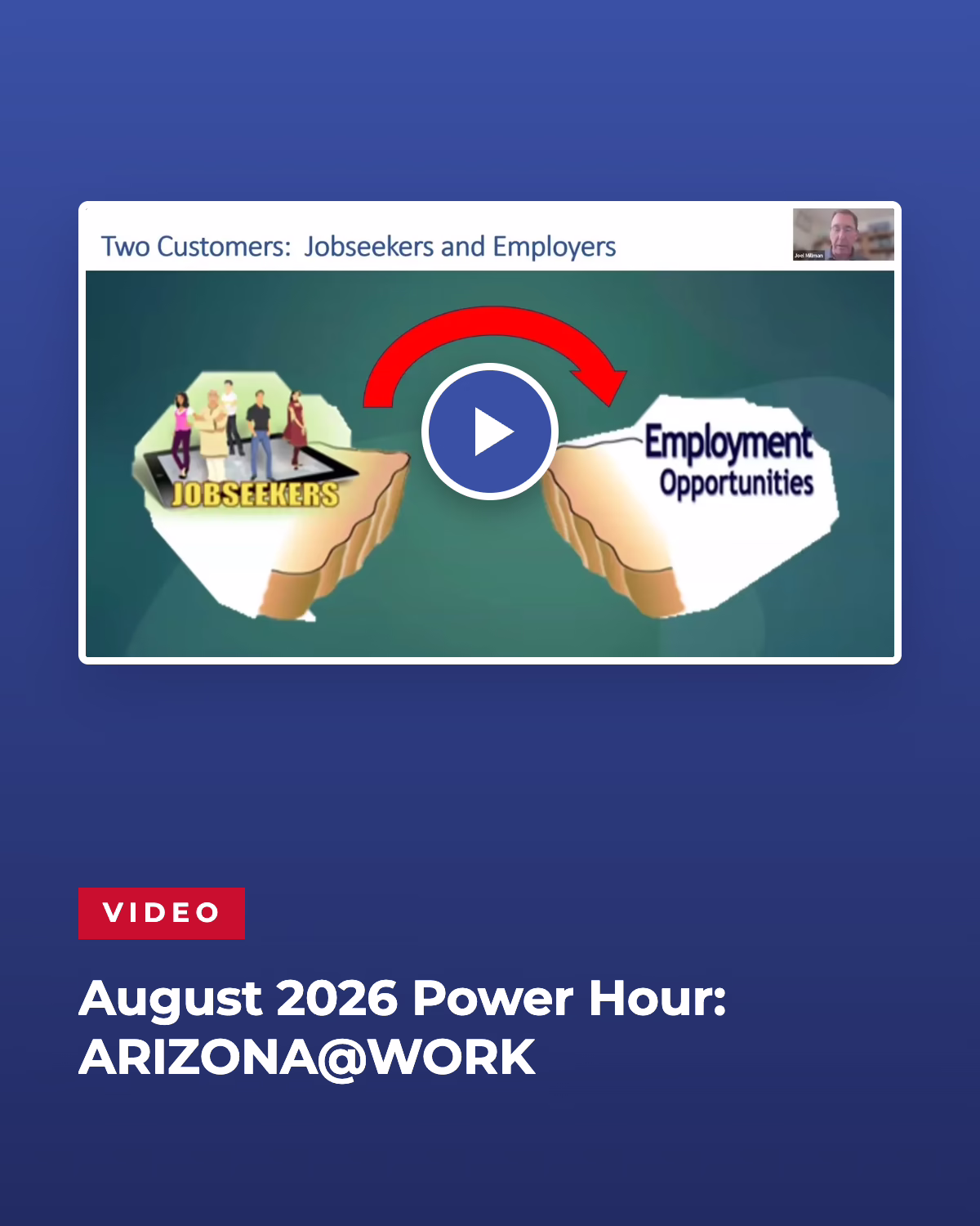 Play video: August 2026 Power Hour: ARIZONA@WORK